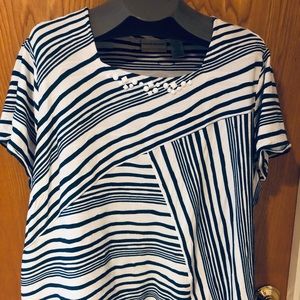 Plus Size 3XL Alfred Dunner Woman Embellished Blouse